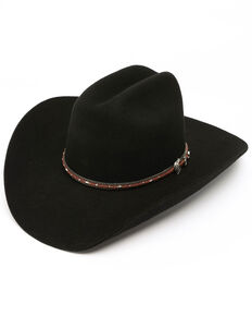 Cody James Boys' Range Rider Cowboy Hat , Black, hi-res