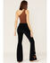 Image #3 - Driftwood Women's Farrah Feathery Corduroy Flare Pant, Navy, hi-res