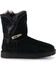UGG Women's Meadow Short Boots - Round Toe, Black, hi-res