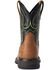 Image #3 - Ariat Boys' WorkHog® XT Western Boots - Broad Square Toe, Brown, hi-res