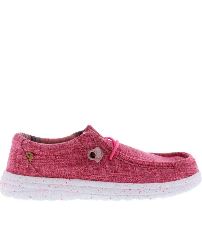 Lamo Footwear Women's Paula Casual Shoes - Moc Toe, Pink, hi-res