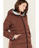Image #5 - Rino & Pelle Women's Keila Reversible Puffer Coat, Wine, hi-res