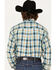 Image #4 - Cinch Men's Multi Plaid Print Long Sleeve Button Down Western Shirt , Multi, hi-res
