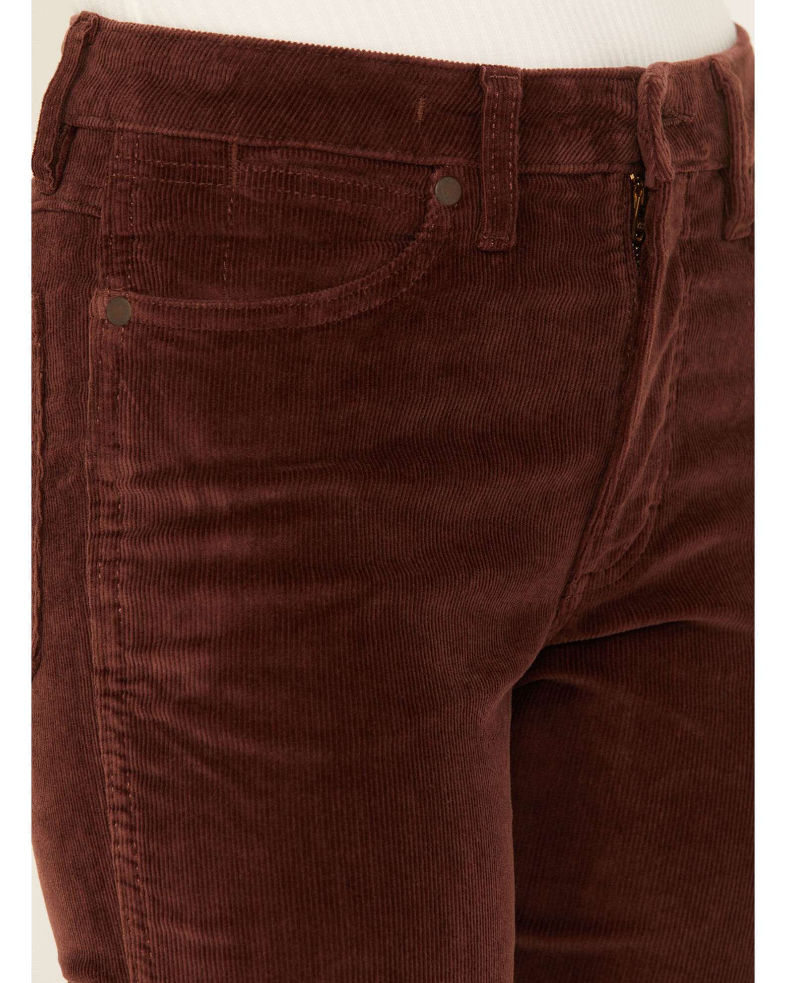 Wrangler Retro Women's Corduroy High Rise Stretch Trouser Jeans