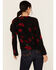 Image #4 - Idyllwind Women's Libbel Rose Print Long Sleeve Top, Black, hi-res