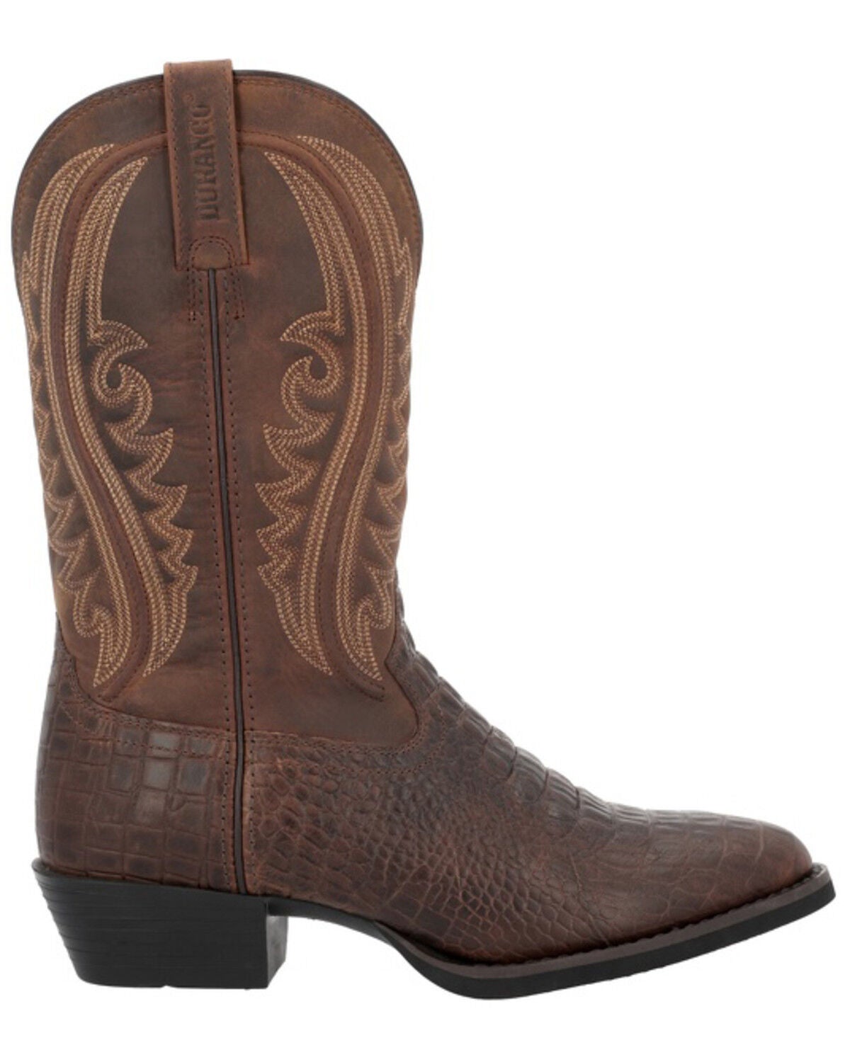 Image #2 - Durango Men's Shyloh Western Boots - Round Toe, Brown, hi-res