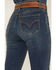Image #4 - Rock & Roll Denim Women's Medium Wash Mid Rise Bootcut Stretch Denim Jeans, Medium Wash, hi-res