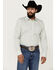 Image #1 - Cody James Men's Bar Stool Geo Print Long Sleeve Button-Down Western Shirt, Light Green, hi-res