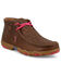 Image #1 - Twisted X Women's Chukka Driving Mocs, Brown, hi-res