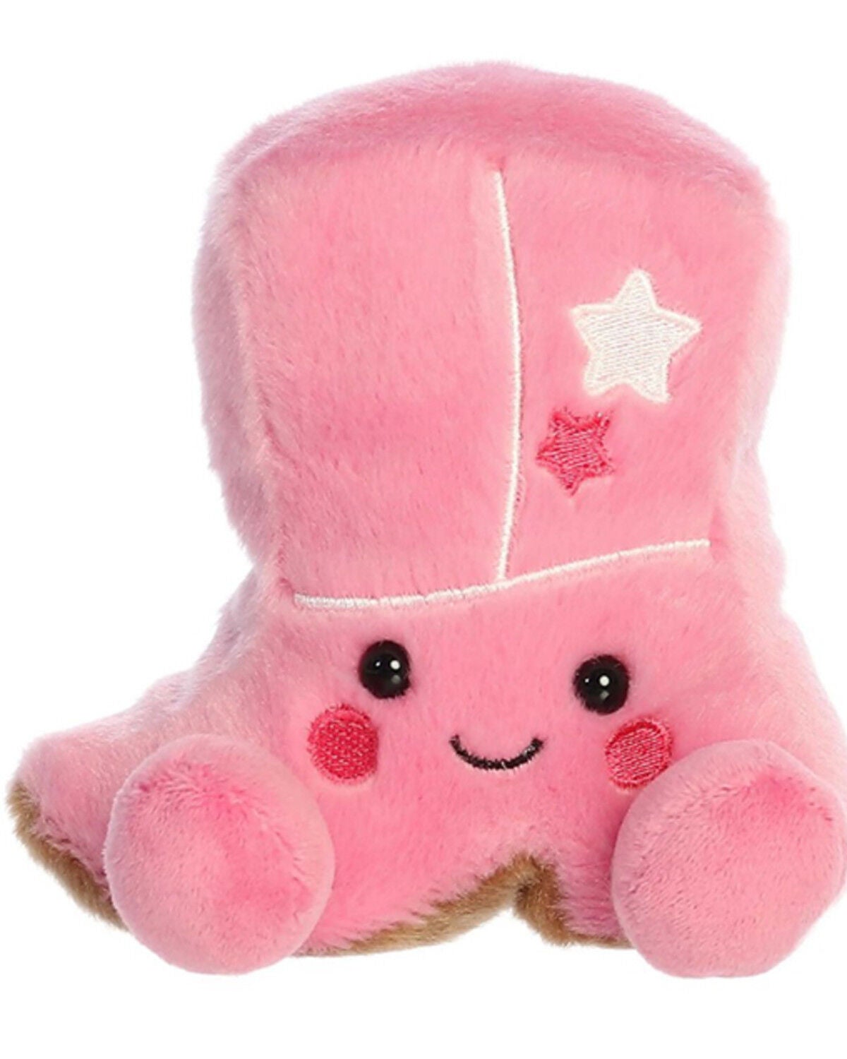 Aurora 5" Kate Cowgirl Boot&trade; Palm Pals&trade; Plush Toy, Bright Pink, hi-res