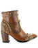 Old Gringo Women's Quintana Roo Fashion Booties - Round Toe, Brown, hi-res