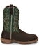 Image #2 - Tony Lama Men's Bartlett Amber Western Work Boots - Steel Toe, Brown, hi-res