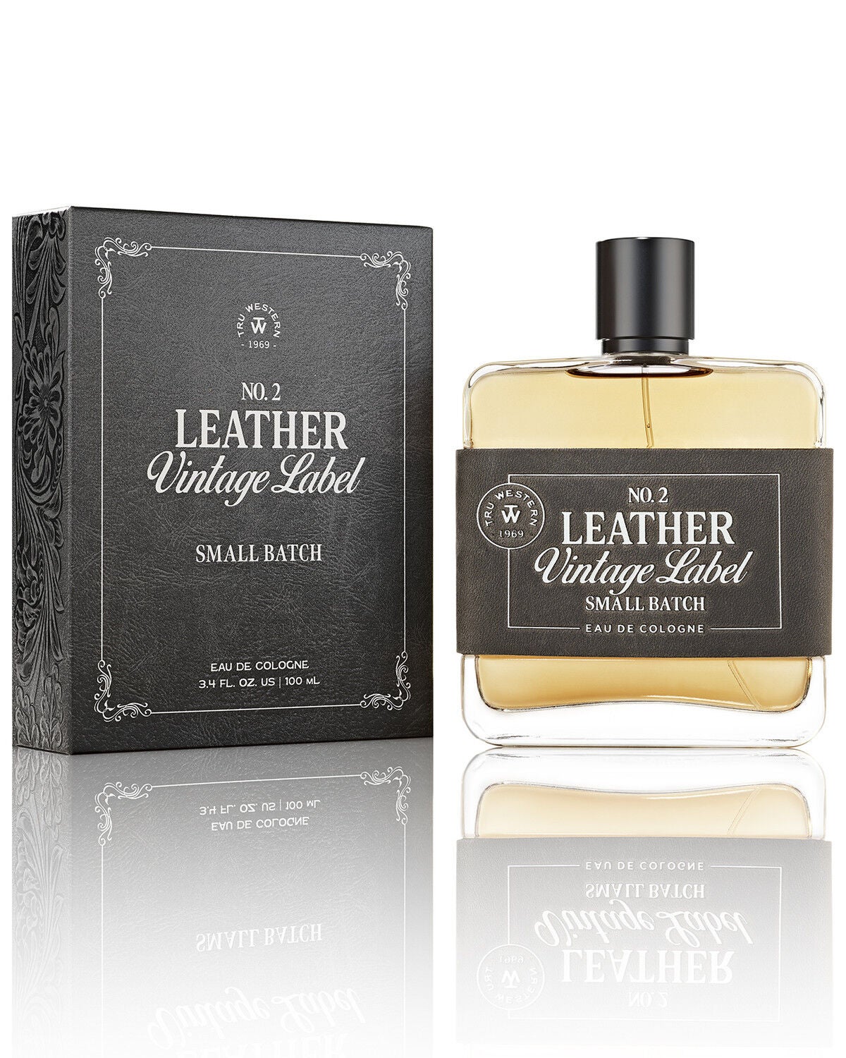 Image #1 - Tru Fragrances Men's No. 2 Vintage Label Small Batch Eau de Cologne, No Color, hi-res