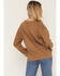 Image #4 - Shyanne Women's Never Waste Good Whiskey Crew Neck Sweatshirt, Coffee, hi-res