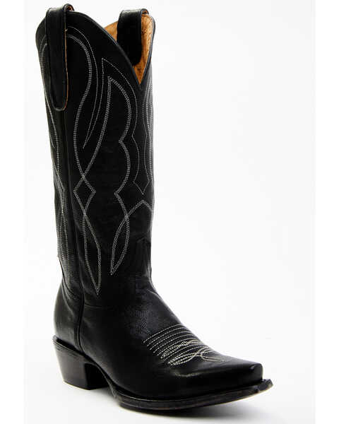 Idyllwind Women's Colt Volgo Leather Western Boots - Snip Toe , Black, hi-res