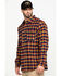 Hawx Men's Multi Fashion Stretch Plaid Flannel Long Sleeve Work Shirt , Multi, hi-res