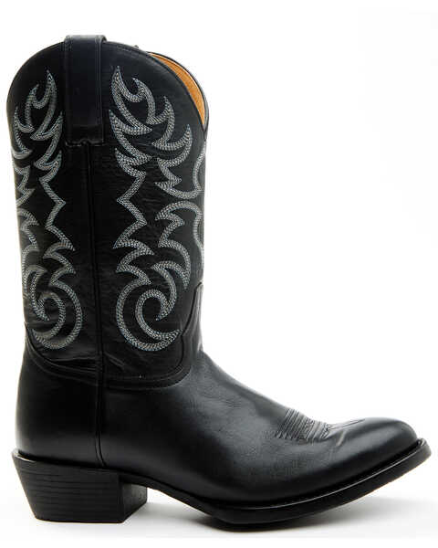 Image #2 - Brothers and Sons Men's Xero Gravity Black Polinatur Performance Western Boots - Round Toe , Black, hi-res