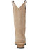 Image #5 - Lane Women's Lexington Suede Tall Western Booties - Snip Toe, Brown, hi-res
