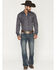 Image #1 - Rock & Roll Denim Men's Double Barrel Reflex Medium Wash Bootcut Stretch Denim Jeans, Medium Wash, hi-res