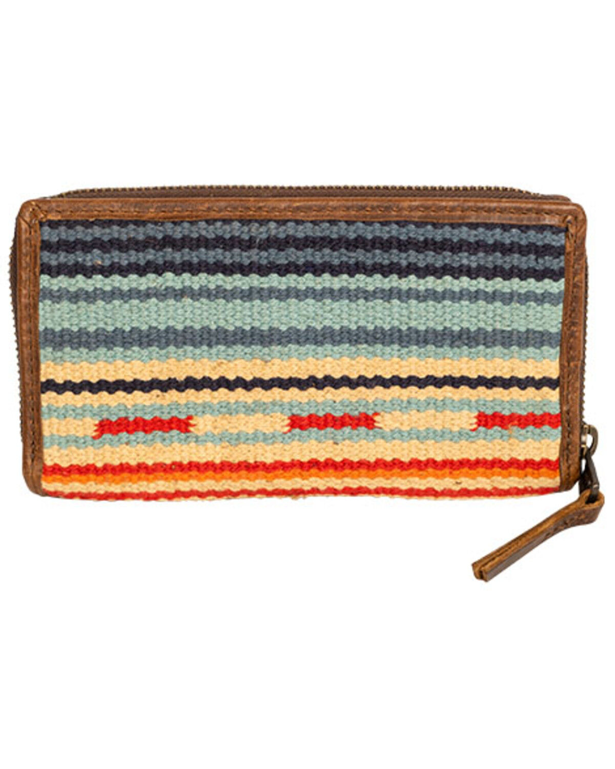 Image #2 - STS Ranchwear by Carroll Women's Chaynee Mountain Bifold Wallet, Brown, hi-res