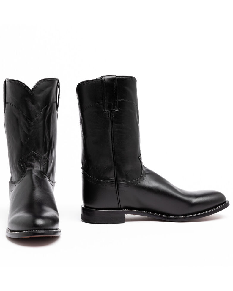 Justin Classic Roper Cowboy Boots Round Toe Country Outfitter