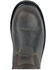 Image #6 - Hoss Men's Buck Wellington Work Boots - Steel Toe, Brown, hi-res