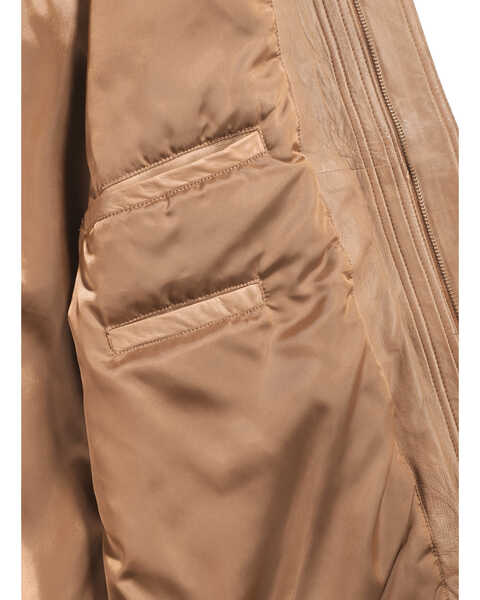 Image #4 - Scully Premium Lambskin Jacket - Tall, Cognac, hi-res