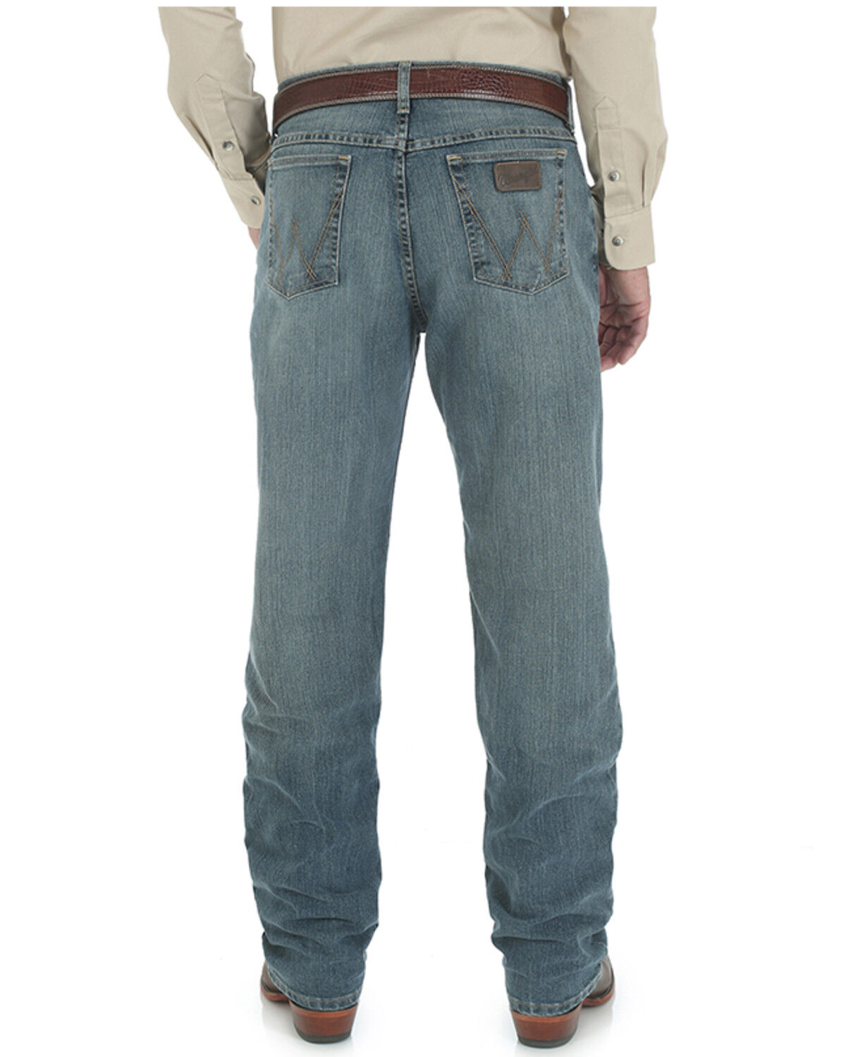 Image #2 - Wrangler 20X Men's Barrel Advanced Comfort Competition Slim Relaxed Jeans - Big & Tall, Indigo, hi-res