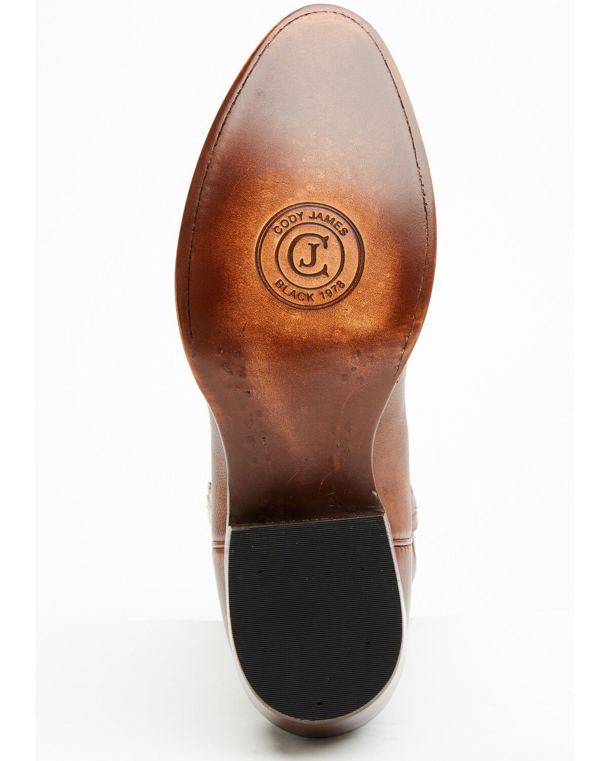 Image #7 - Cody James Black 1978&reg; Men's Chapman Western Boots - Round Toe, Cognac, hi-res