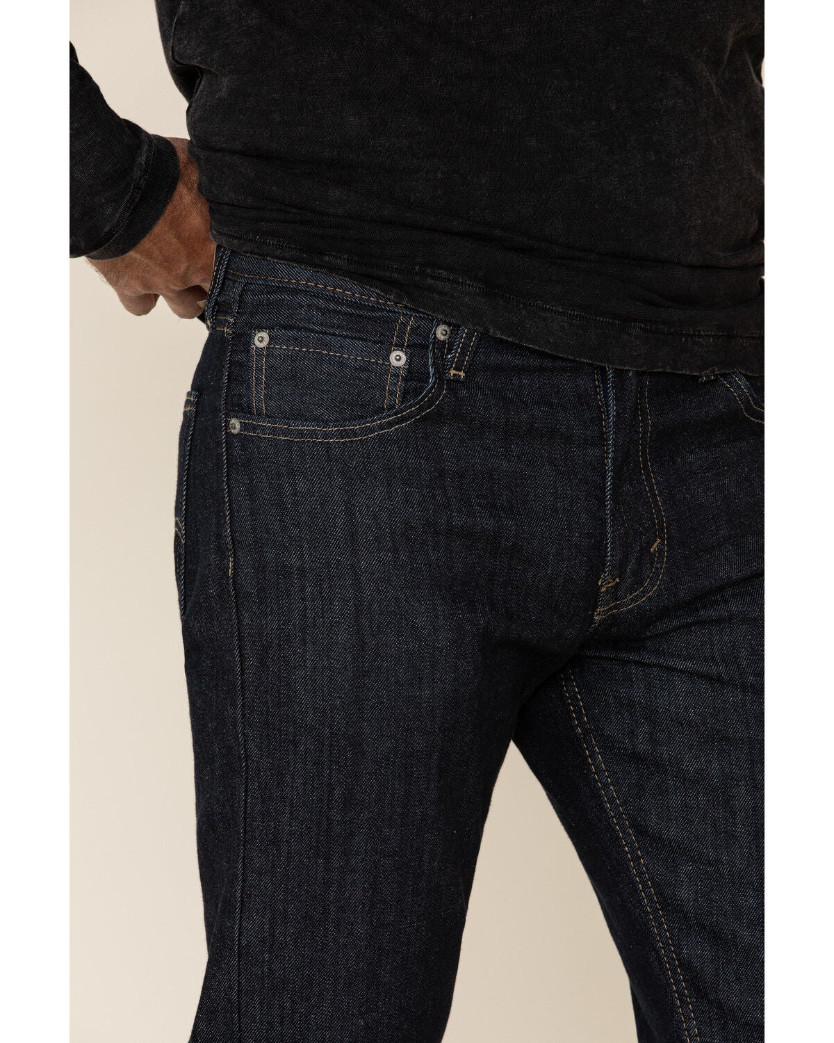 levis 527 indigo black