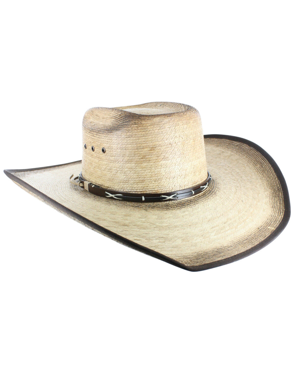 palm leaf cowboy hat