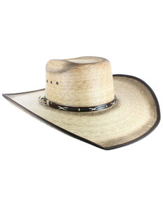 Cody James Men's Palm Leaf Cowboy Hat, Natural, hi-res