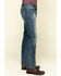 Image #4 - Rock & Roll Denim Men's Revolver Stretch Slim Straight Jeans , Blue, hi-res