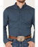 Image #3 - Cody James Men's Seaplane Geo Print Button-Down Western Shirt , Navy, hi-res