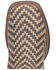 Image #6 - Dan Post Men's Keaton Basket Weave Performance Western Boots - Broad Square Toe, Black, hi-res