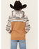 Image #4 - Hooey Boys' Southwestern Print Hooded Pullover , Black, hi-res