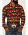 Image #3 - Dale Brisby Men's Sunset Southwestern Print Long Sleeve Snap Western Shirt , , hi-res