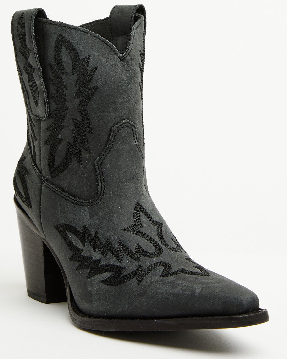 Dingo Women's Rocky Top Western Booties - Snip Toe, Black, hi-res