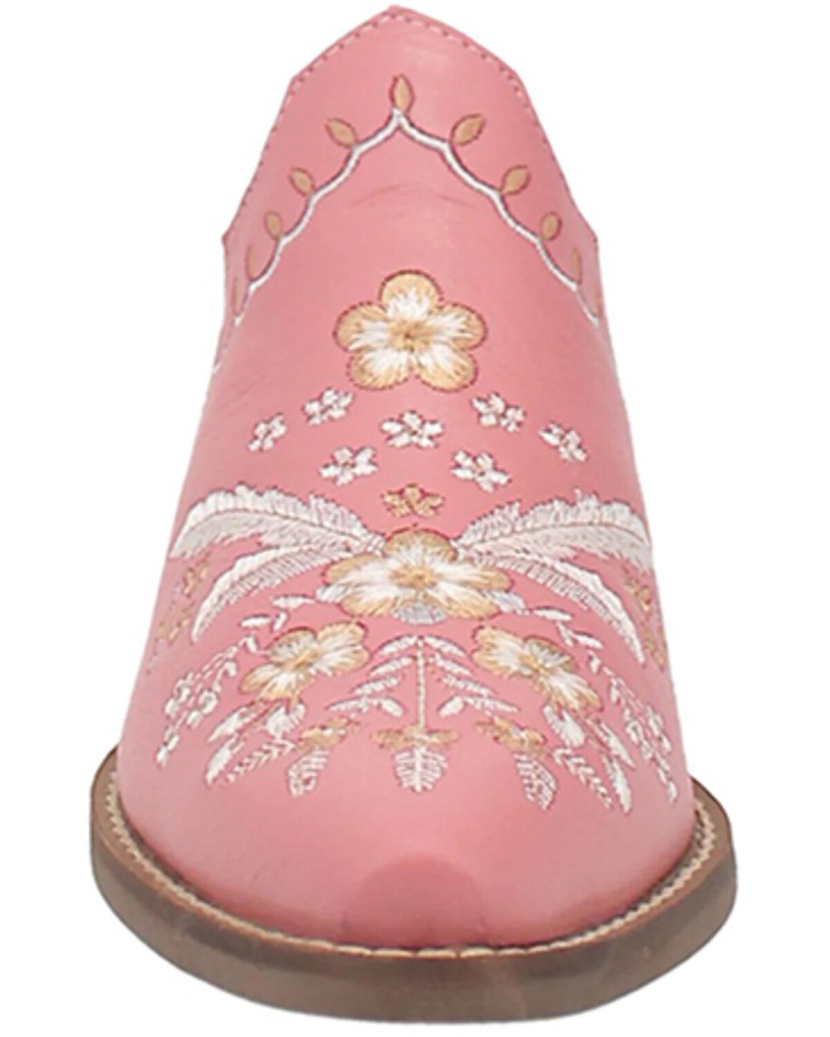 Image #4 - Laredo Women's Wildflower Mules - Snip Toe, Pink, hi-res