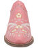 Image #4 - Laredo Women's Wildflower Mules - Snip Toe, Pink, hi-res