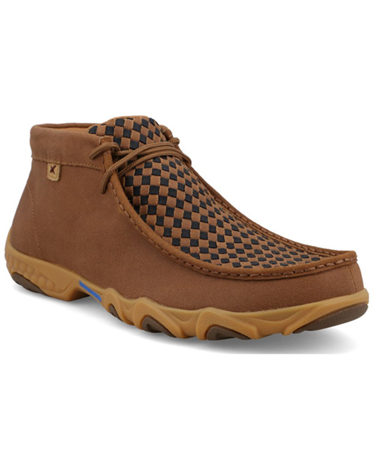 Image #1 - Twisted X Men's Chukka Driving Mocs, Black, hi-res