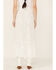 Image #4 - Beyond The Radar Women's Eyelet Midi Skirt, White, hi-res