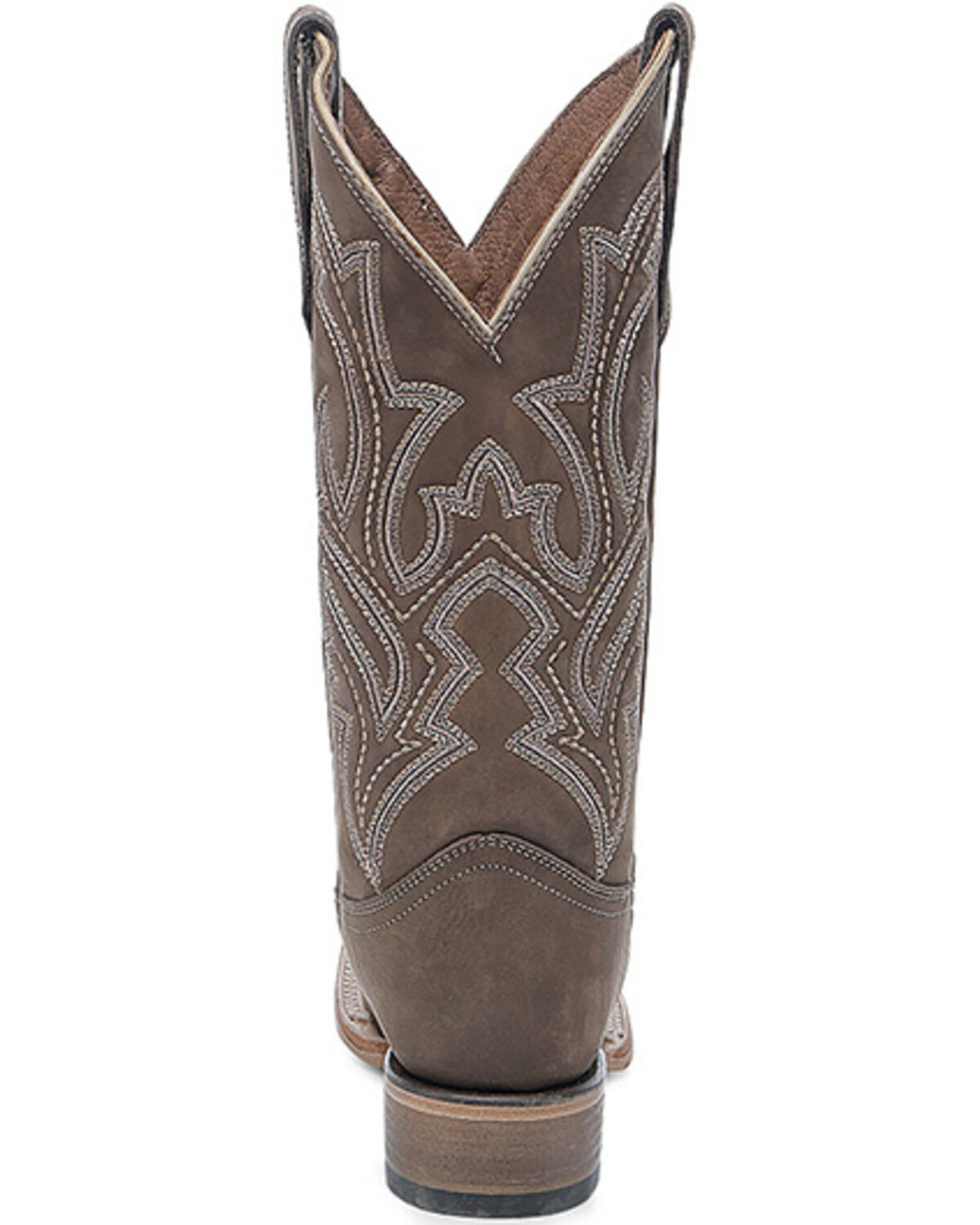 Image #4 - Circle G Women's Embroidered Western Boots - Broad Square Toe, Chocolate, hi-res