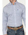 Image #3 - George Strait by Wrangler Men's Paisley Print Long Sleeve Button-Down Western Shirt, Blue, hi-res