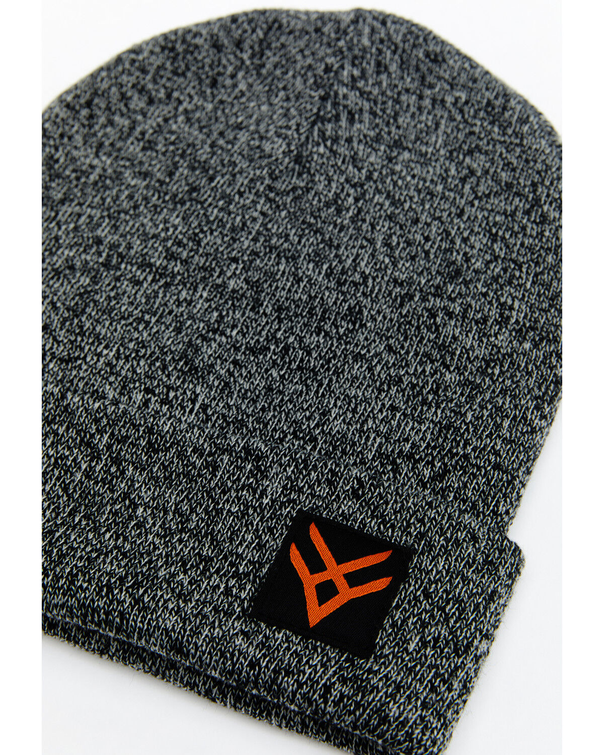 Image #2 - Hawx® Logo Patch Beanie, Charcoal, hi-res