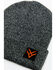 Image #2 - Hawx® Logo Patch Beanie, Charcoal, hi-res
