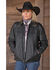 STS Ranchwear Women's Rifleman Leather Jacket, Black, hi-res