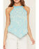 Image #3 - Shyanne Women's Ravello Bandana Print Tank, Bright Blue, hi-res
