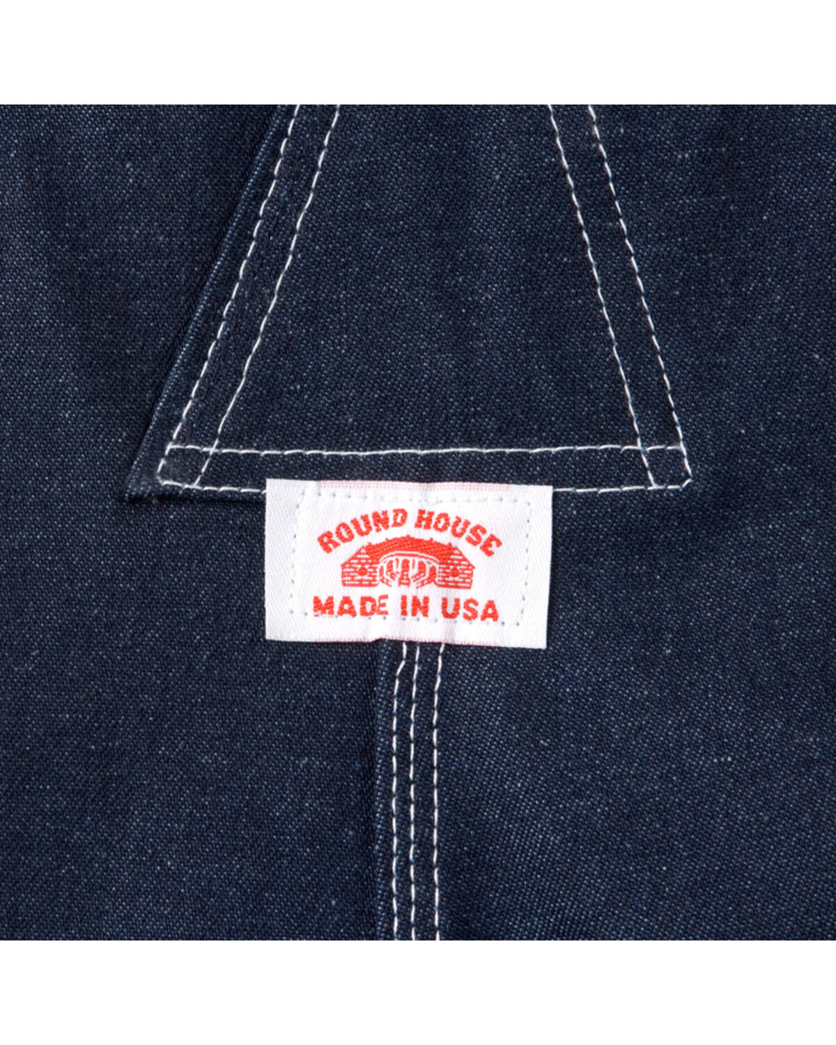Image #4 - Round House Men's Classic Overalls, Blue, hi-res