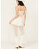 Image #4 - Wonderwest Women's Mountain Trail Embellished Mesh Maxi Cami , Cream, hi-res